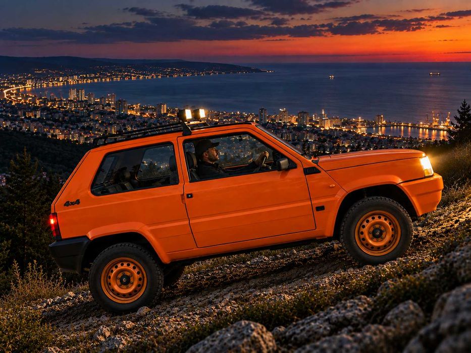 Fiat Panda 4x4 УНИКАТ | 1.2 69 к.с.| РЕСТАВРИРАНА | ГАЗ | 4x4