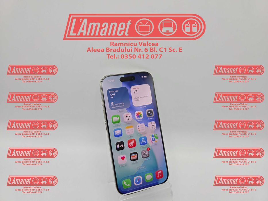 iPhone 16 Pro Natural Titanium 128GB Neverlocked Stare Buna