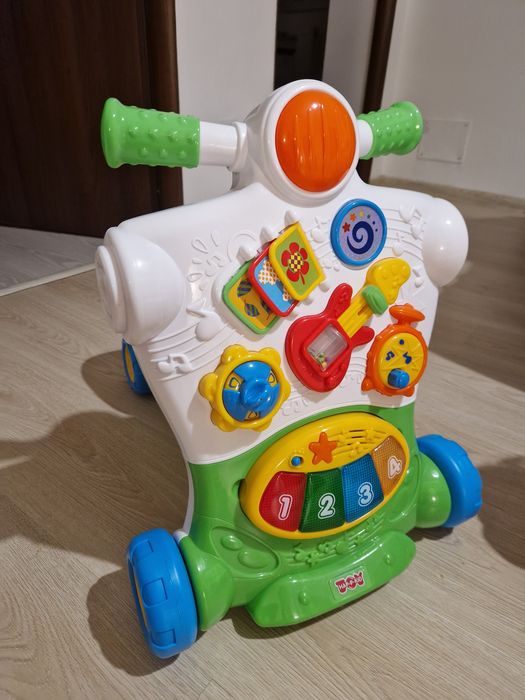 Antemergator muzical si tricicleta, 3 in 1, Smiki 3in1 Bucuresti
