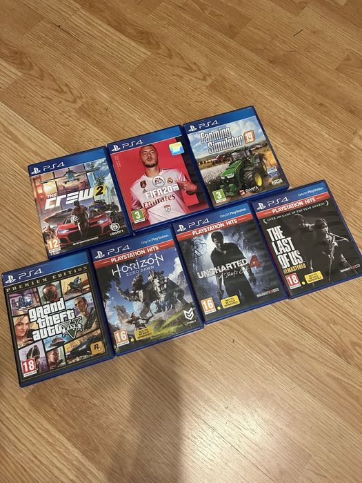 Playstation Ps4 slim 1Tb +2 controlere si 7 jocuri