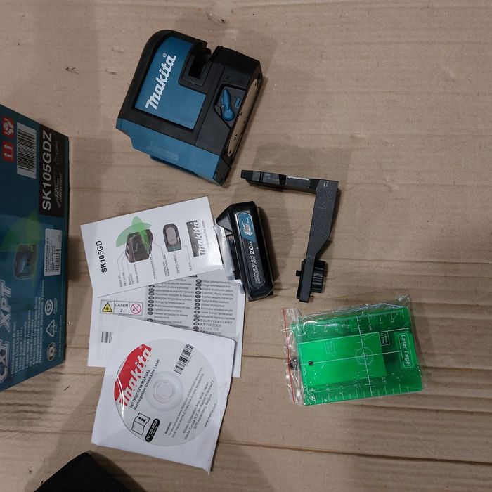 Намалена цена Makita SK105 GDZ оригинален Макита лазерен нивелир зелен
