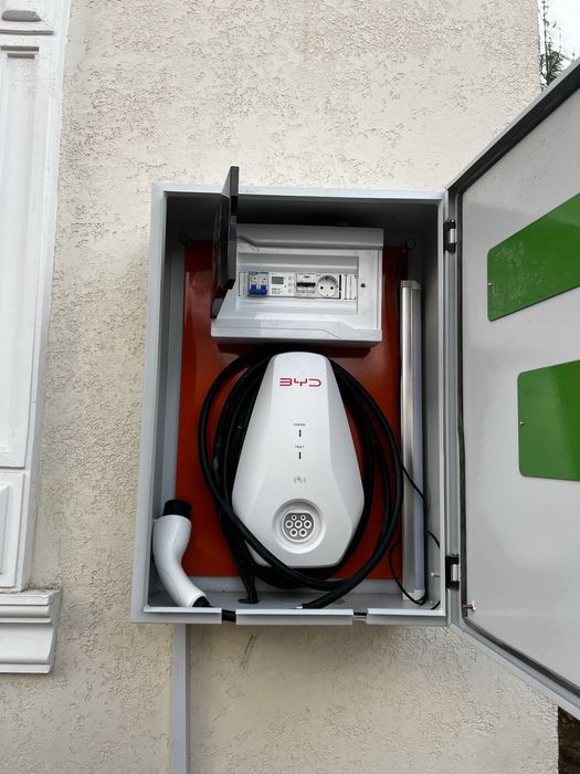 Установка электро зарядки 100$