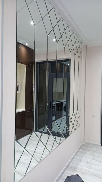 Ромбик Зеркала Тош Ойна кесиш хизмати.Oynachi Zerkila Rombik