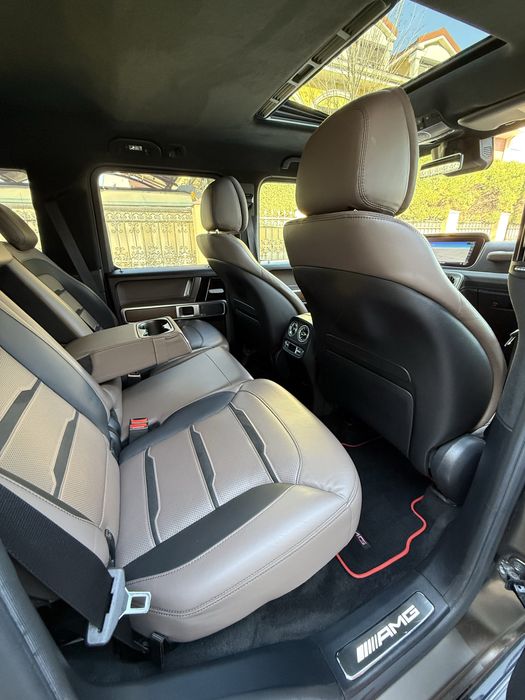 Mercedes G63 AMG FULL 2020 / MANUFAKTUR MAT / 585CP / Burmester / 360 / RAR
