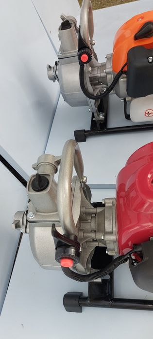 Бензинова помпа двутактова. Четиритактова бензинова помпа за поливане