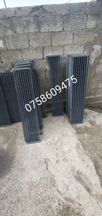 Trepte zincate 127x27cm
