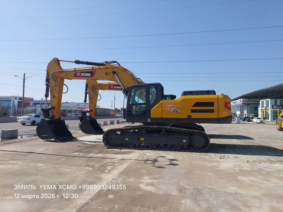 XCMG XE370G  тяжелый гусеничный экскаватор массой около 38,5 тонн