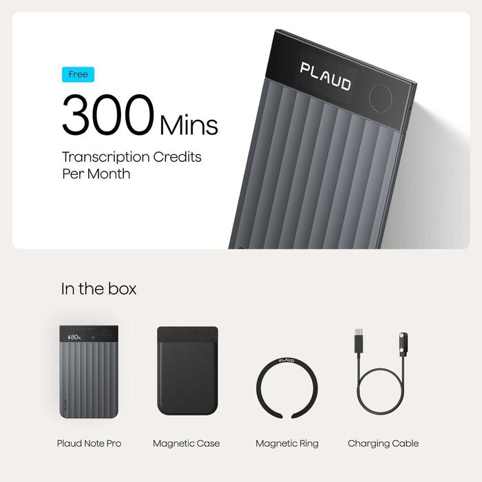 Plaud Note Pro — Умный AI-Диктофон Переводчик. Есть доставка