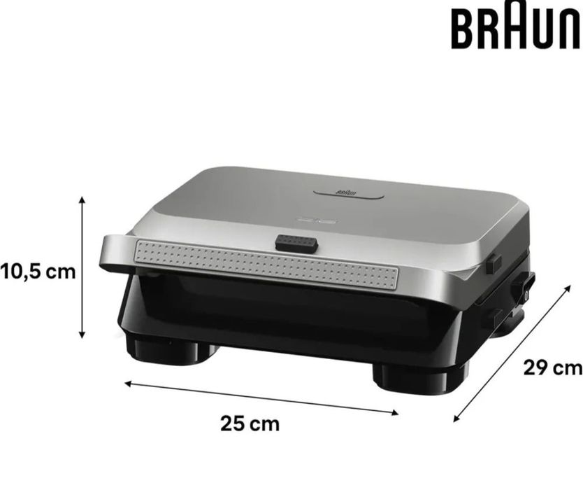 Вафельница- сендвичница. Braun.