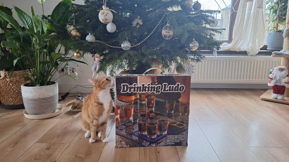 joc de baut pentru cadou/petreceri DRINKING LUDO