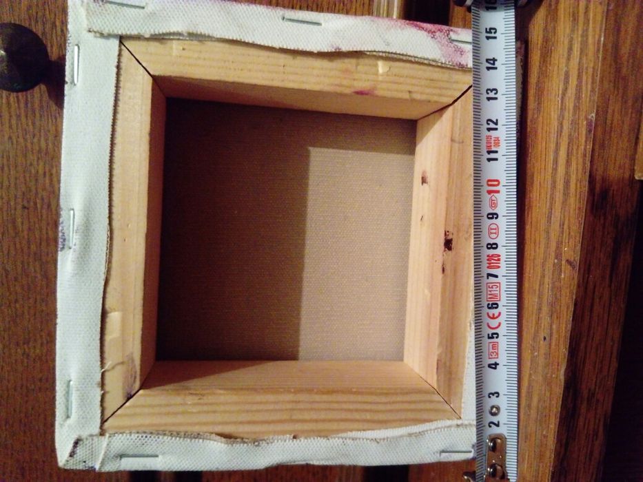 Космическо цвете, масло на платно