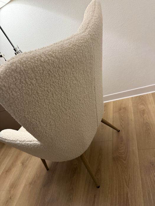 Fotoliu Jysk alb/ crem