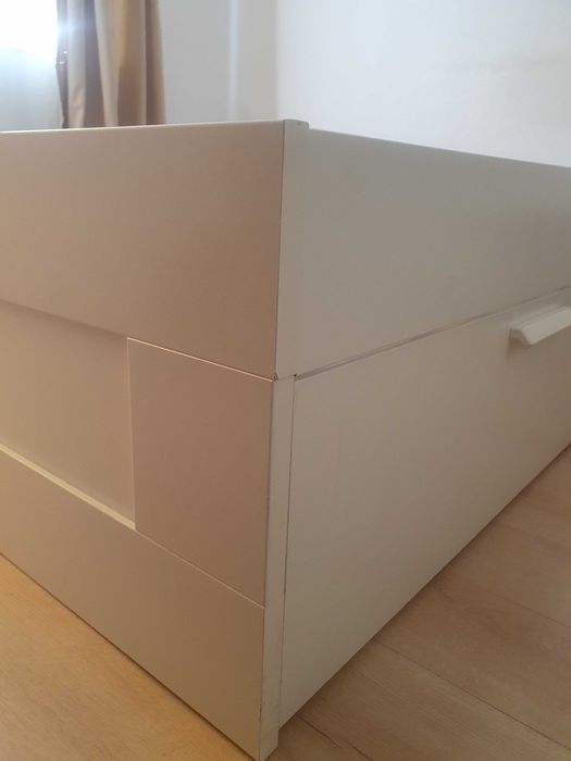 Легло Brimnes 186x206 IKEA с подматрачна рамка