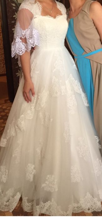 Свадебное платье 42-46р.