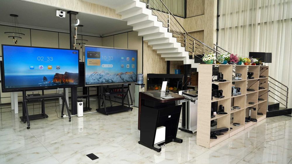 Интерактивная сенсорная панель Hikvision 65″ 75" 86" Андроид