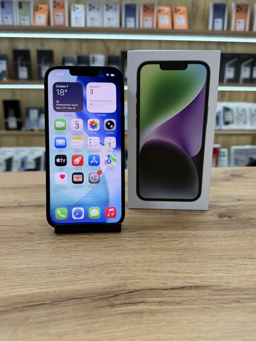 ‼️iPhone 14 Midnight 128Gb - Sanatate bat.100% - Garantie 12 luni