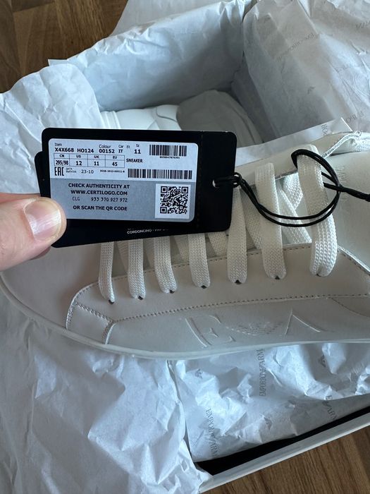 Мъжки снейкъри Emporio Armani