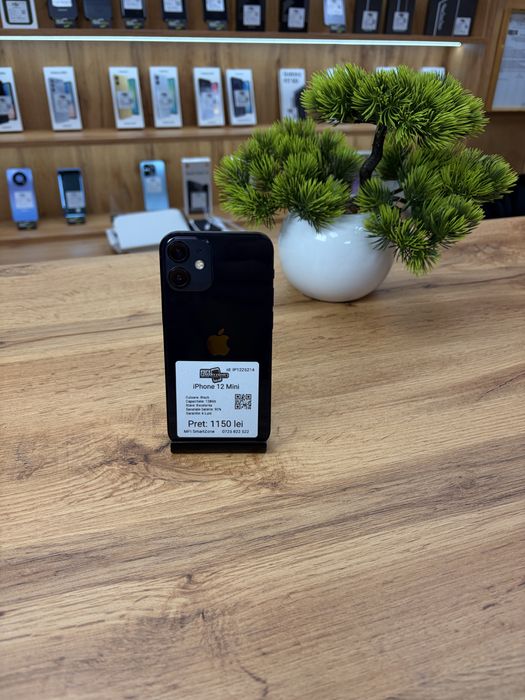 iPhone 12 mini Black 128Gb - Sanatate baterie 90% - Garantie