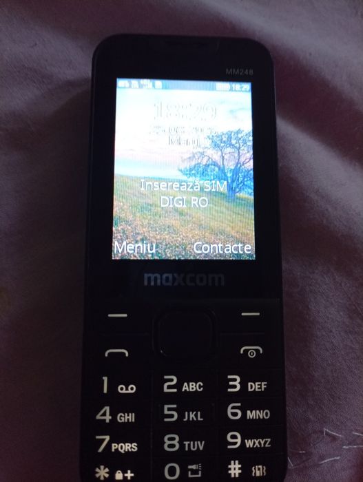Telefon maxcomm pt seniori