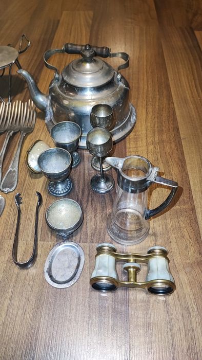 Antichitati + tacamuri din alpaca