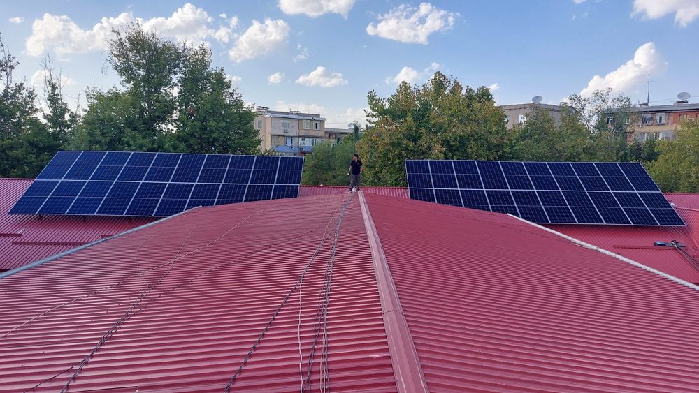 Установка Солнечных станции