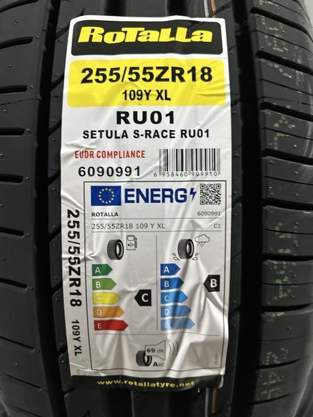 Нови летни гуми ROTALLA RU01 255/55R18 109Y XL НОВ DOT БОРД 2555518