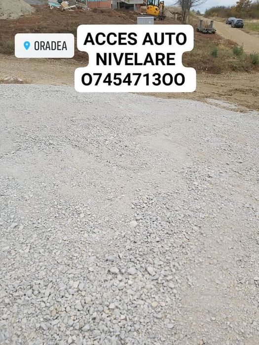 Piatra concasata de cariera, zavura pt parcare auto nivelare