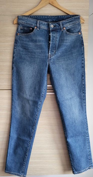Blugi H&M Mom Jeans high waist