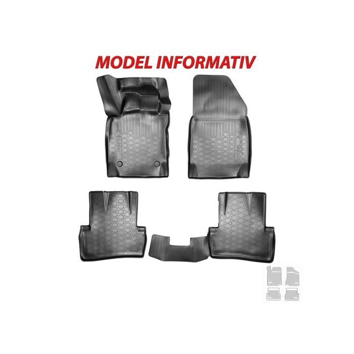 Covoare cauciuc stil tavita Renault Megane III 2008-2016 ERK