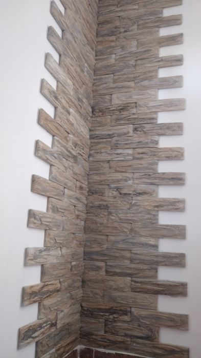 Декоративен,облицовъчен камък за вътрешен интериор.
Модел Дървесен сти