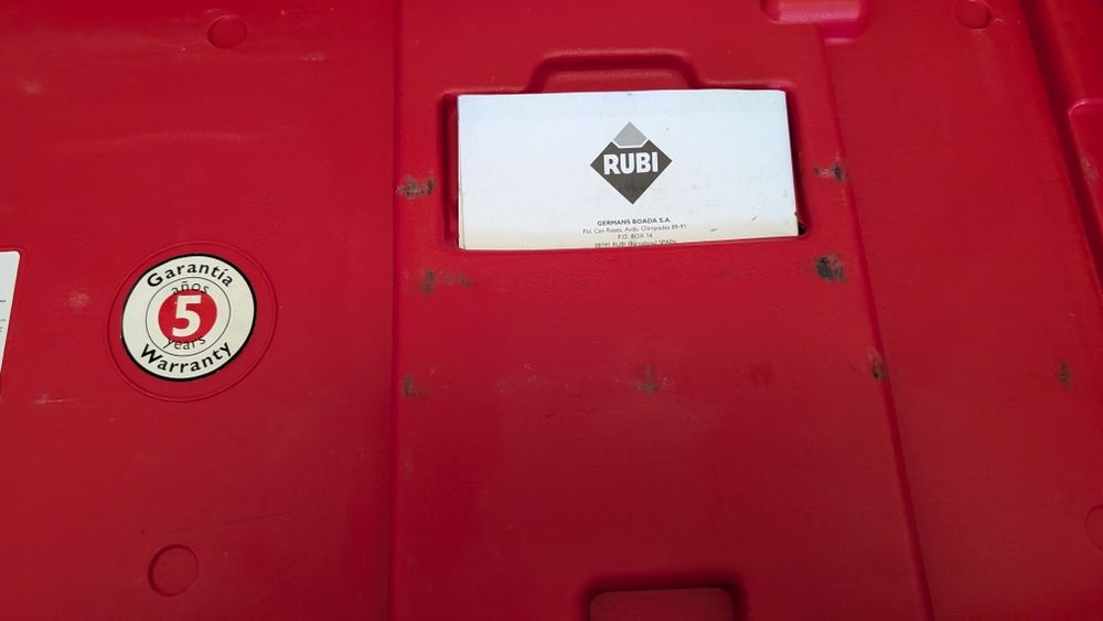 Ръчна машина за рязане на плочки Rubi TS-60-PLUS