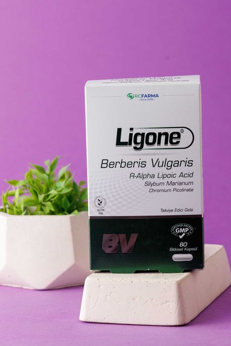 Ligone Berberis Vulgaris, Alpha Lipoic Acid,60 kapsula