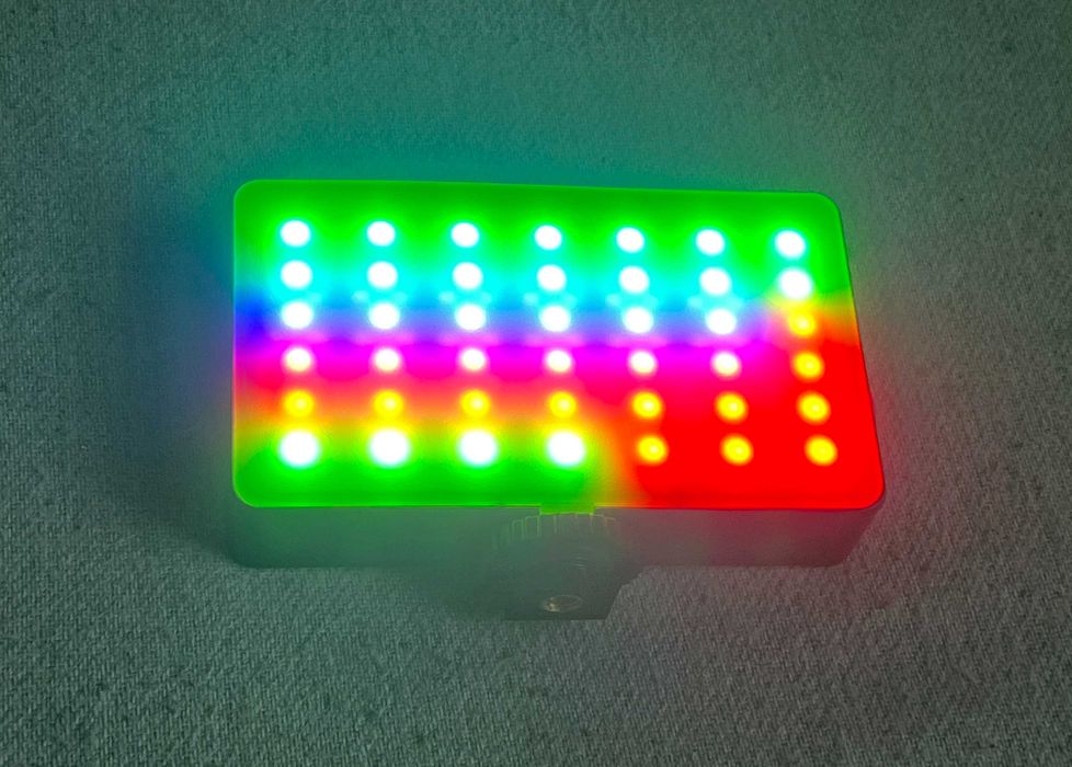 Panou LED RGB Zomei portabil foto video reglabil lumina si culori