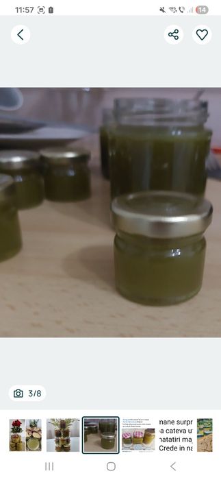 Cremă de brusture fără chimicale sau adaosuri