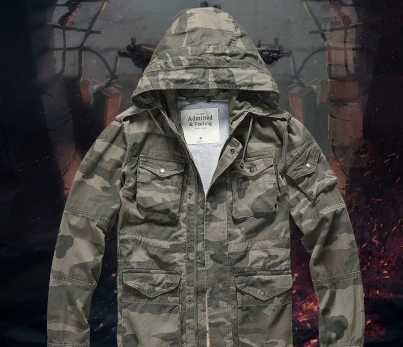 Ветровка в стиле "Милитари".