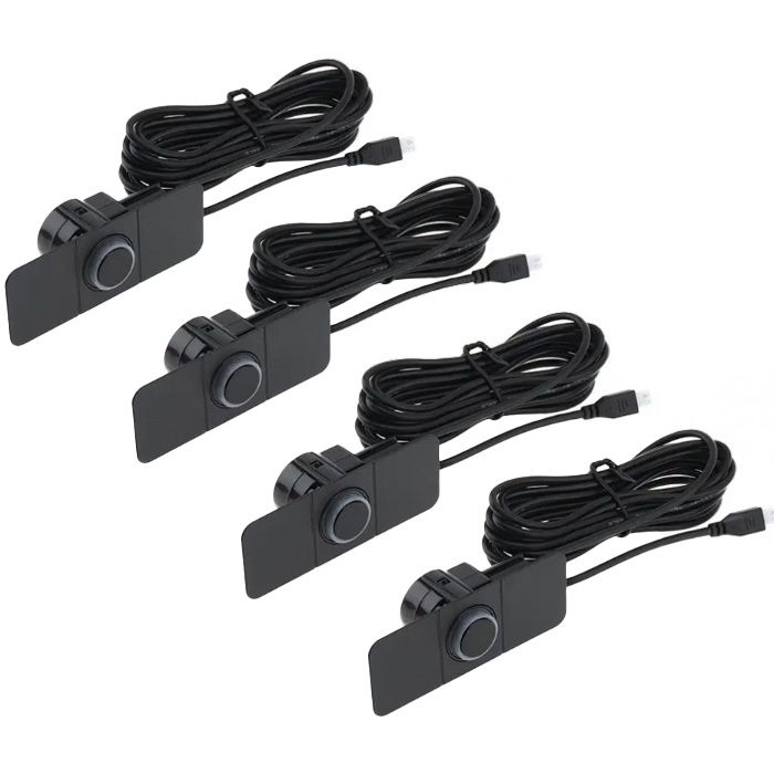 парктроник черен бял и светло сив