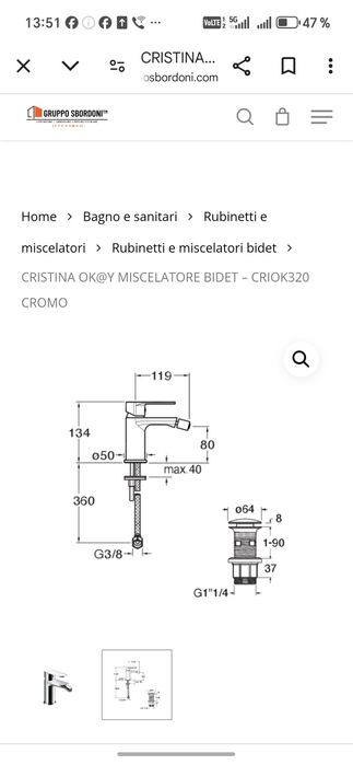 Baterie chiuveta ca grohe,baterie italieneasca pret real 100 euro