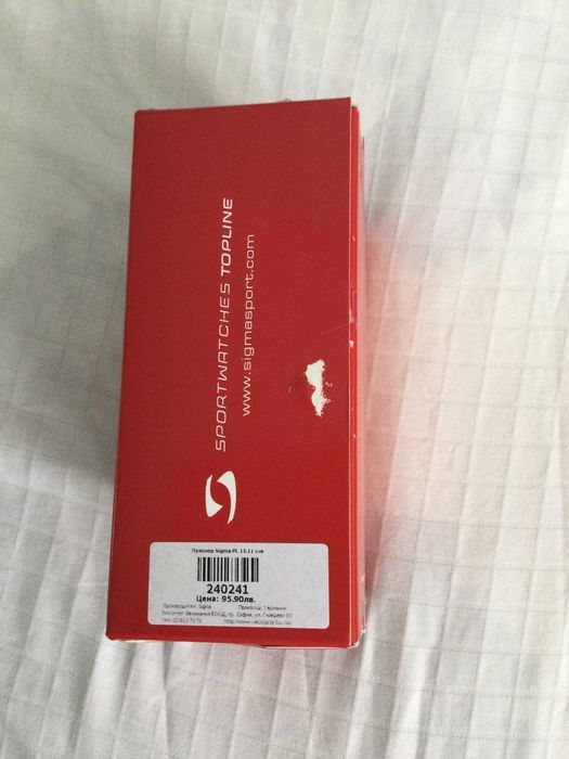 Спортен часовник Sigma PC 15.11 (пълен комплект)