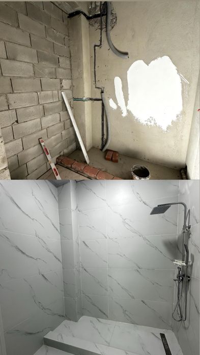 Отделочные работы, ремонт под ключ.