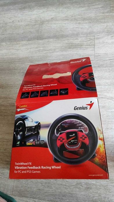 Игровой руль Genius TwinWheel FX