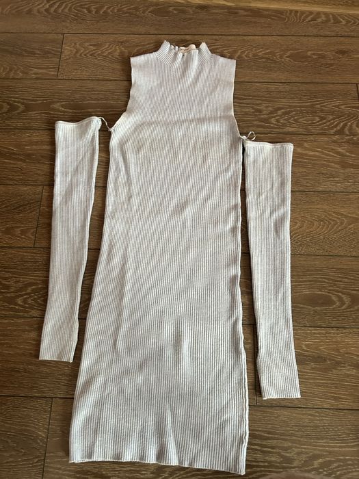 Рокля  Bershka в бебешко синьо