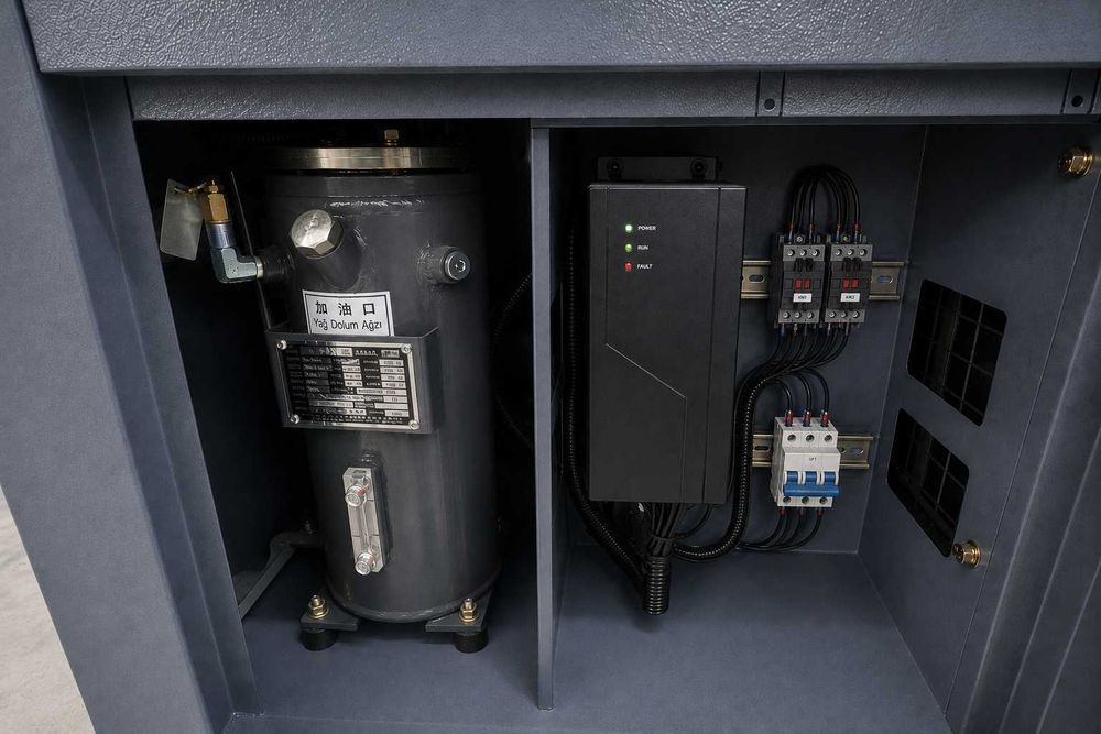 Нов винтов компресор 7.5 kW PM VSD – 1200 л/мин – 2 години гаранция