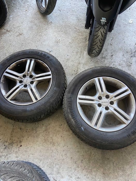 Гуми с джанти Субаро 215/65R16