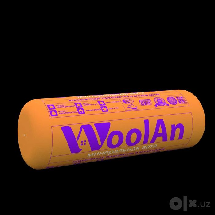 WOOLAN.минвата стекловата вышего класса. tashkent