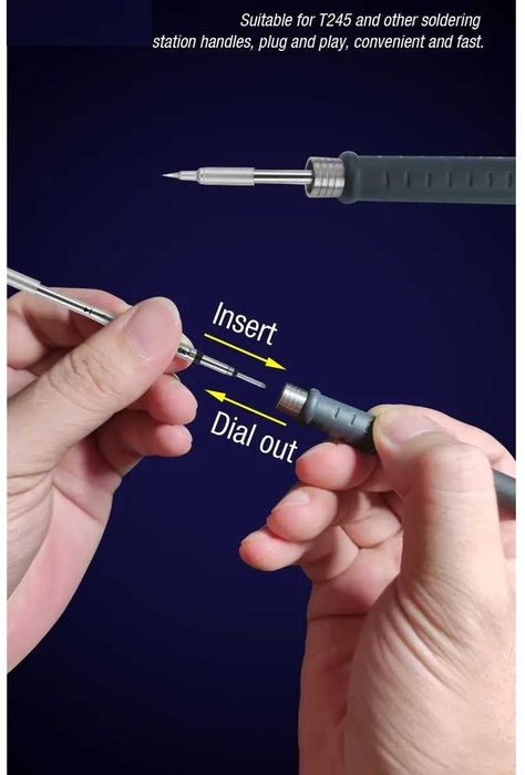 Varf JBC C245 Aixun set 4 buc