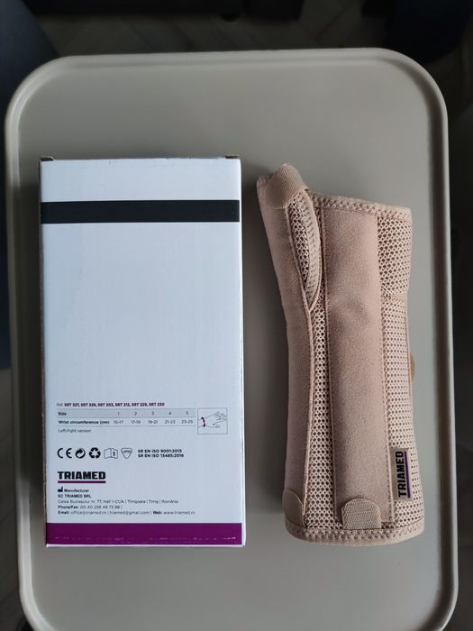 Orteza mana stanga si deget