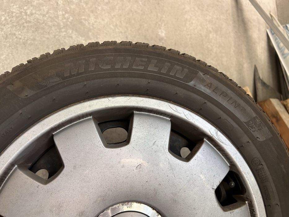 Anvelope de iarna Michelin Alpin 7 205/55/R16 cu jante de otel