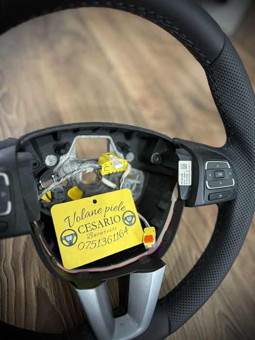 Volan piele nappa naturala Seat Leon 2 1P Facelift (2009-2012)