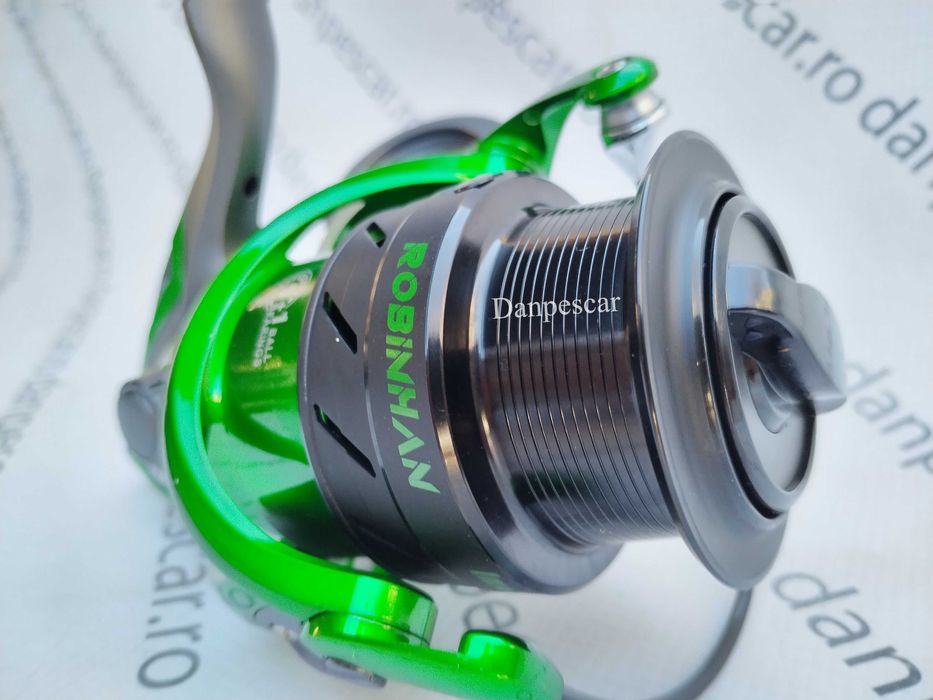 SET 2 Mulinete Feeder Robinhan IMPACT SP6000 tambur long cast 10rulmen