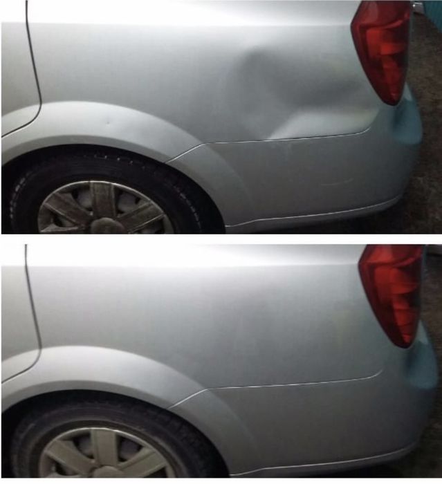 Удаление вмятин без покраски